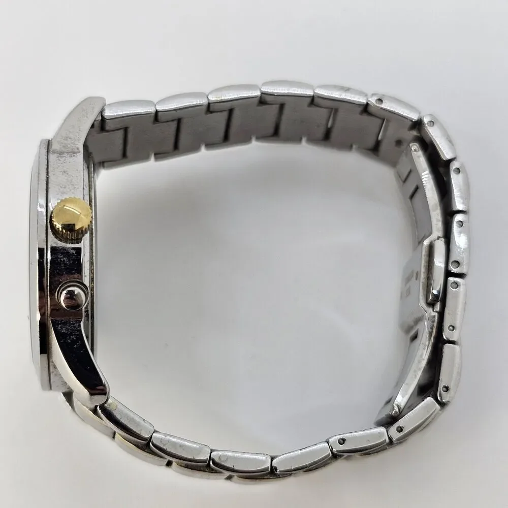 Anne Klein Women's Watch 36MM Gray Dial Gray Gold Bracelet 6.25